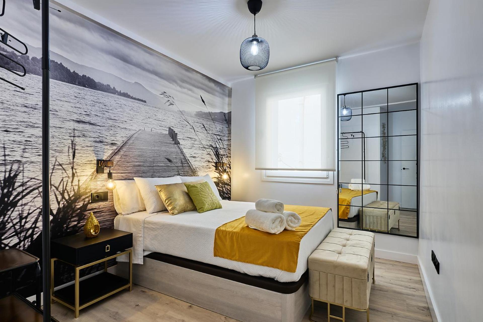 Apartamentos Plasencia Bambu Bagian luar foto